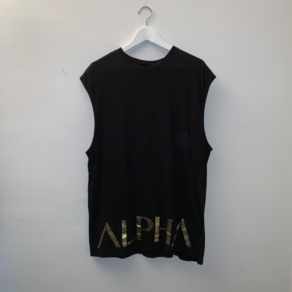 SKINGRAFT Black Tank Top